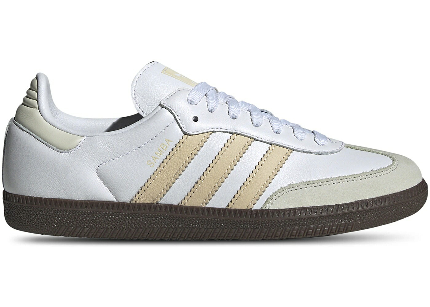 アディダス サンバ 白いこと 白いこと 砂色 沙子 WOMEN\u0027S スニーカー レディース ADIDAS SAMBA OG WHITE SAND STRATA (WOMEN\u0027S) / CLOUD WHITE SAND STRATA OFF