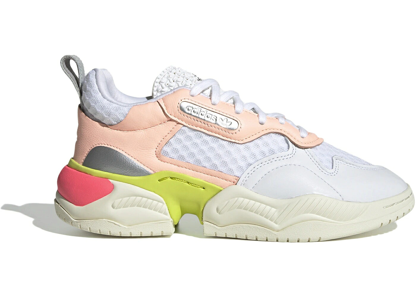 アディダス 白色 ホワイト WOMEN'S スニーカー レディース ADIDAS SUPERCOURT RX CLOUD WHITE (WOMEN'S) / CLOUD WHITE CLOUD WHITE FLASH|スニケス