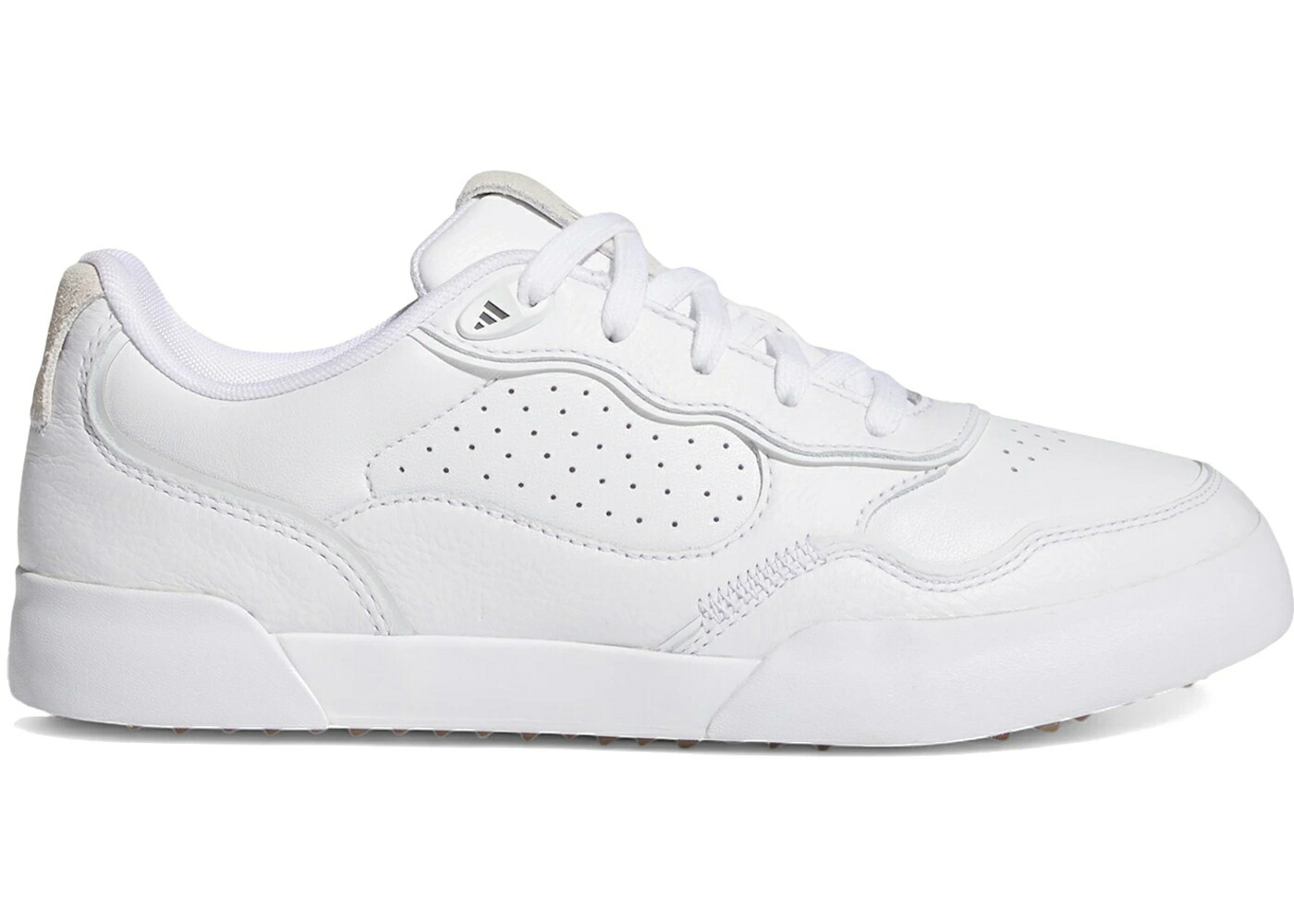 アディダス ゴルフ 白いこと 白いこと 薄墨色 薄墨色 WOMEN\u0027S スニーカー レディース ADIDAS RETROCROSS 25 SPIKELESS GOLF CLOUD WHITE GREY SIX GUM (WOMEN\u0027S) / CLOUD WHITE GREY SIX GUM