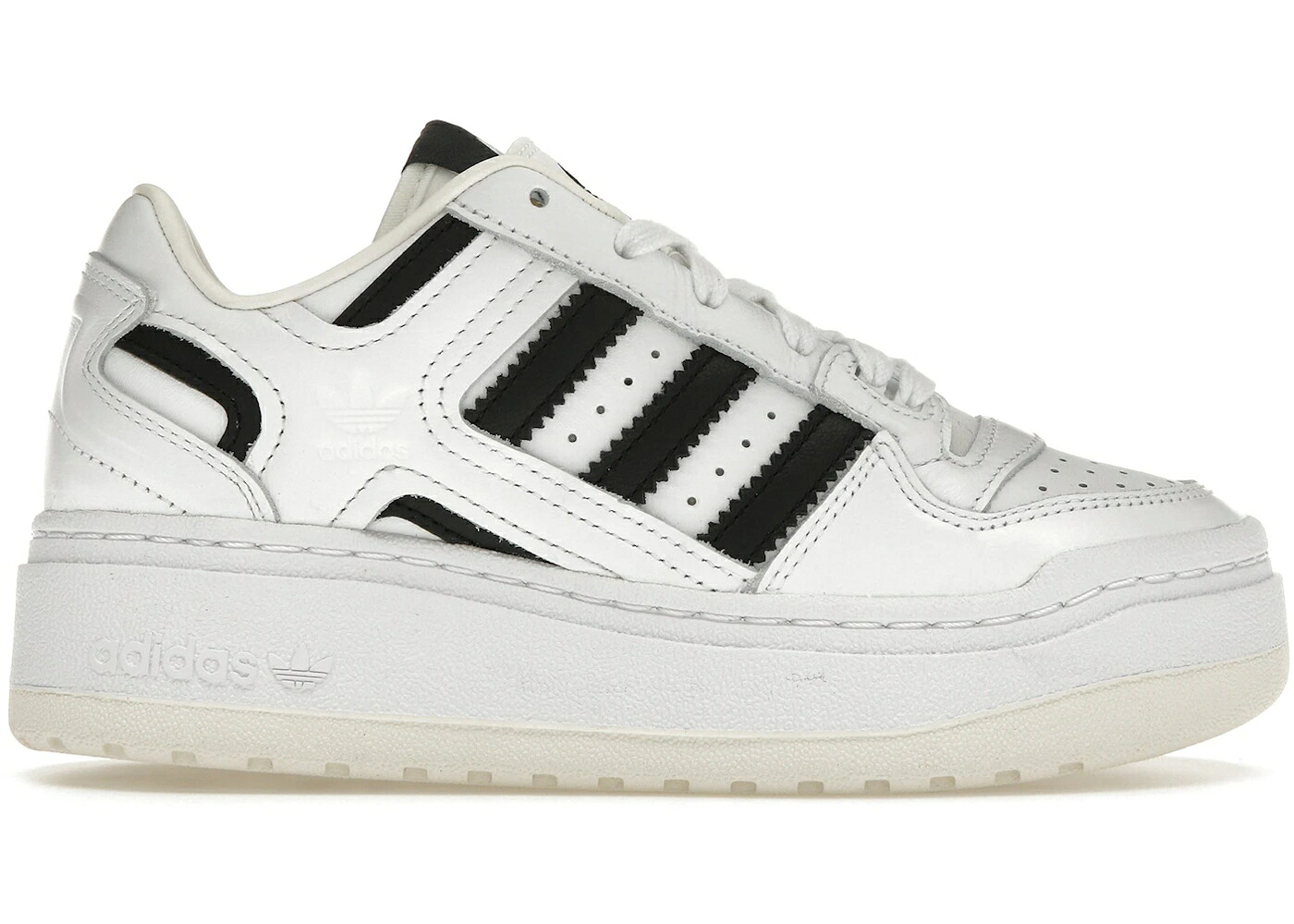 アディダス フォーラム 白色 ホワイト コア 黒色 ブラック WOMEN'S スニーカー レディース ADIDAS FORUM XLG CLOUD WHITE CORE BLACK (WOMEN'S) / WHITE CORE BLACK CLOUD WHITE｜スニケス