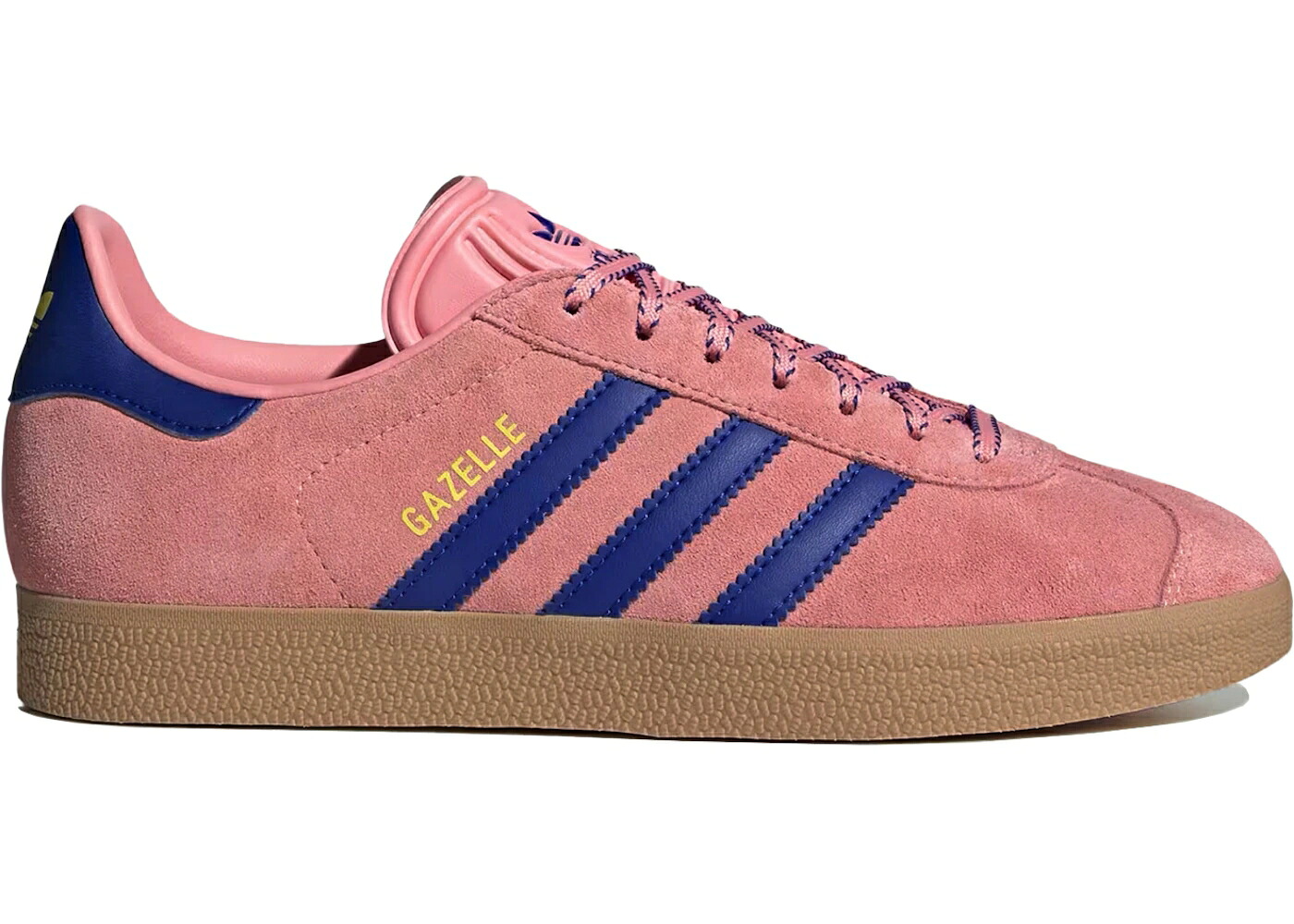 アディダス ガゼル サクラ色 青み 青色 純然たる WOMEN\u0027S スニーカー レディース ADIDAS GAZELLE SEMI PINK SPARK LUCID BLUE PURE SULFUR (WOMEN\u0027S) / SEMI PINK SPARK LUCID BLUE PURE