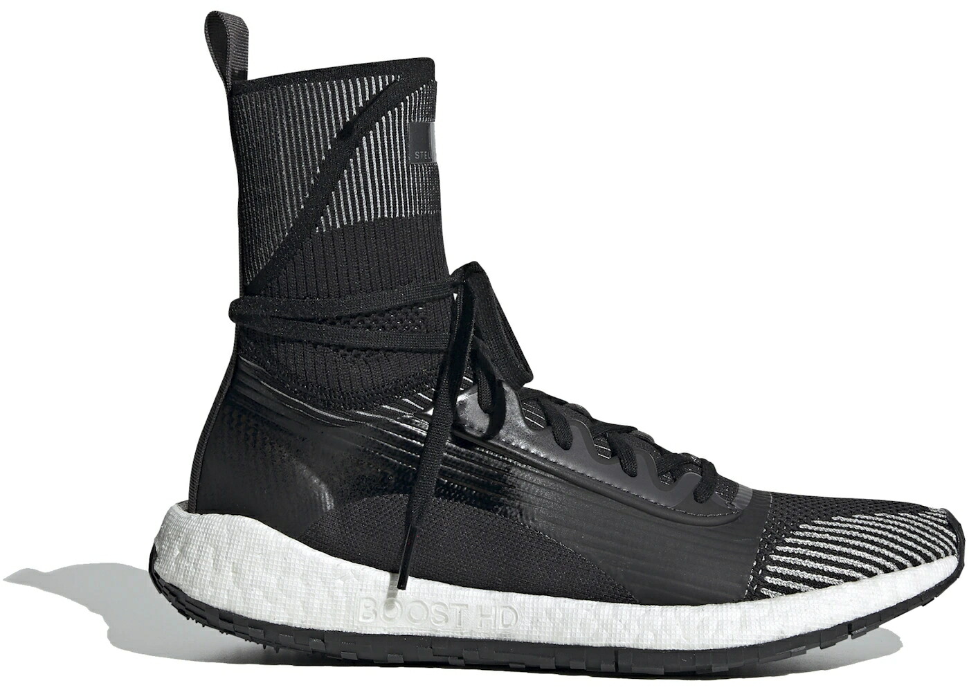 アディダス ミッド 黒色 ブラック ローズ WOMEN'S スニーカー レディース ADIDAS PULSEBOOST HD MID UTILITY BLACK (WOMEN'S) / UTILITY BLACK DUSTY ROSE SMC