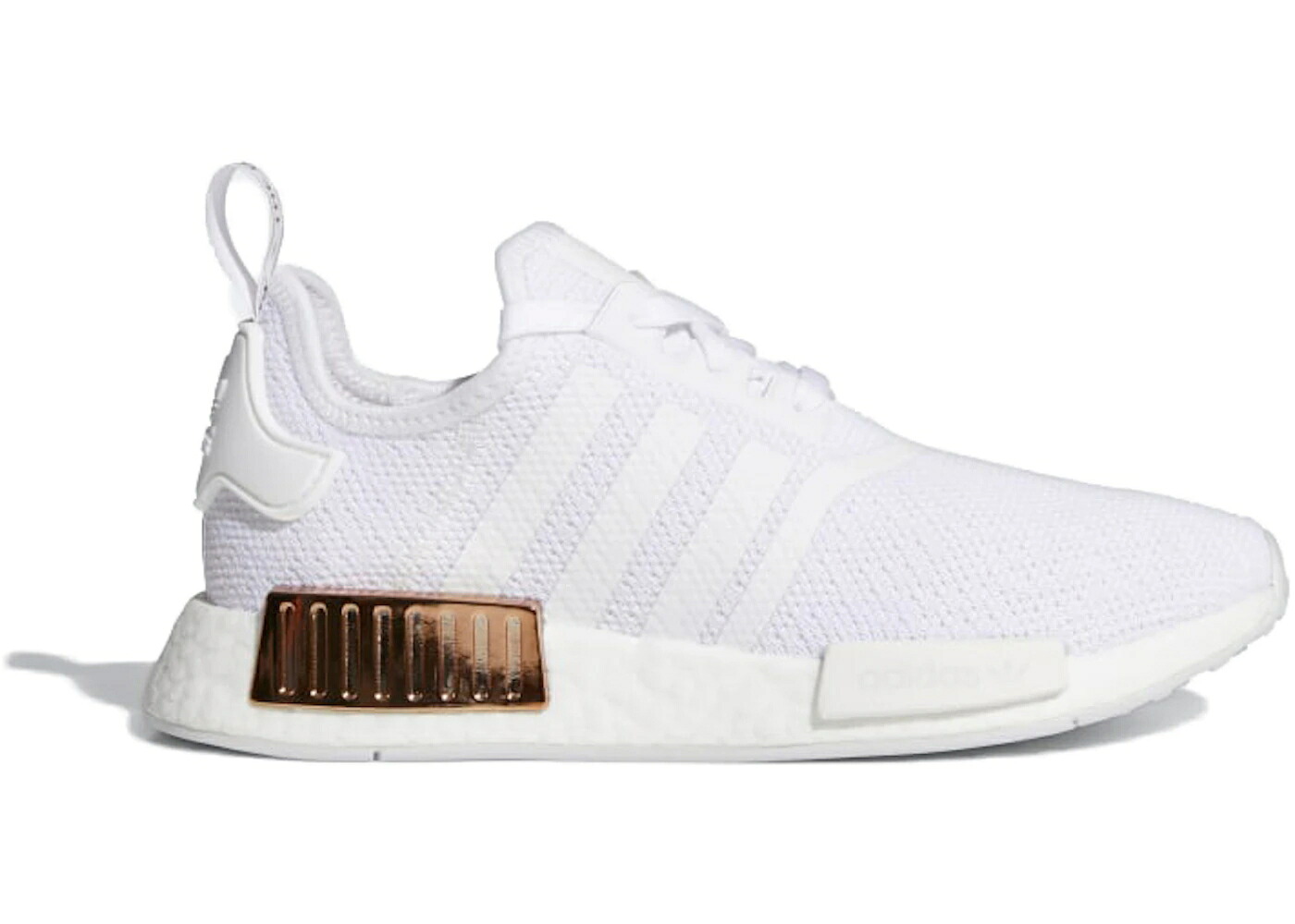 アディダス 白いこと 白いこと 銅色 コッパー WOMEN\u0027S スニーカー レディース ADIDAS NMD R1 WHITE COPPER METALLIC (WOMEN\u0027S) / CLOUD WHITE CLOUD WHITE COPPER