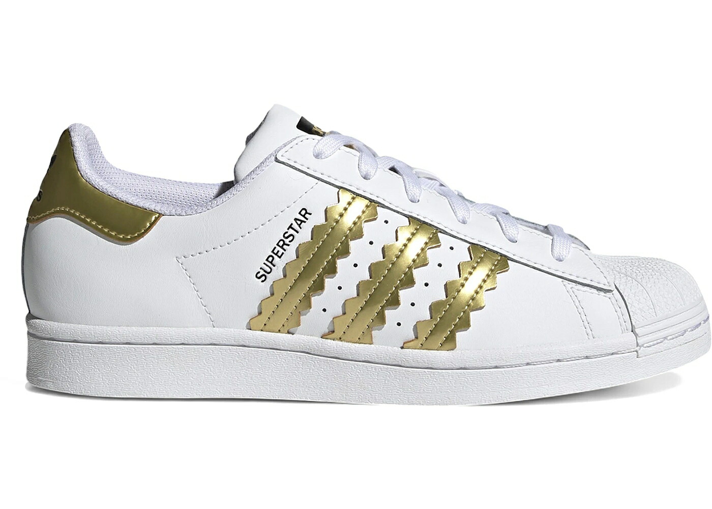 アディダス スーパースター 白色 ホワイト ゴールド コア WOMEN'S スニーカー レディース ADIDAS SUPERSTAR WHITE MATTE GOLD (WOMEN'S) / CLOUD WHITE MATTE GOLD CORE