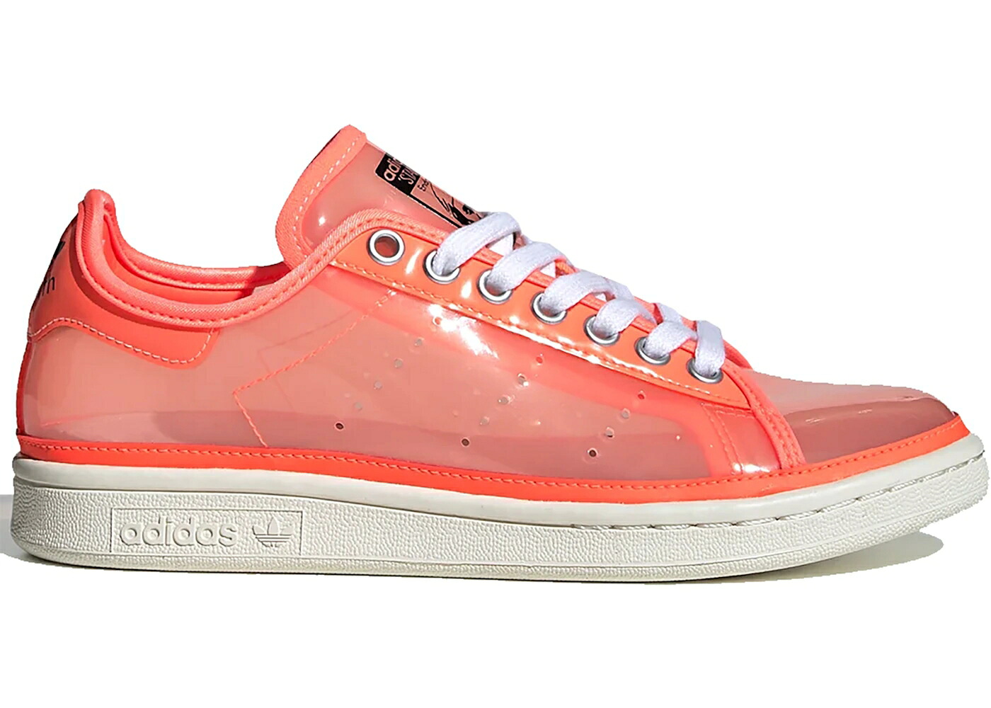 アディダス 白いこと 白いこと 見方仕損ない WOMEN\u0027S スニーカー レディース ADIDAS STAN SMITH TRANSLUCENT SIGNAL CORAL (WOMEN\u0027S) / SIGNAL CORAL CLOUD WHITE OFF