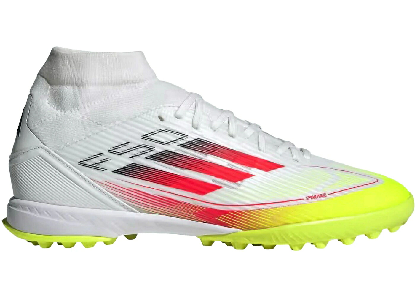 アディダス 白色 ホワイト 赤 レッド WOMEN'S スニーカー レディース ADIDAS F50 LEAGUE MID-CUT TF SOLAR PACK (WOMEN'S) / CLOUD WHITE LUCID RED SOLAR｜スニケス
