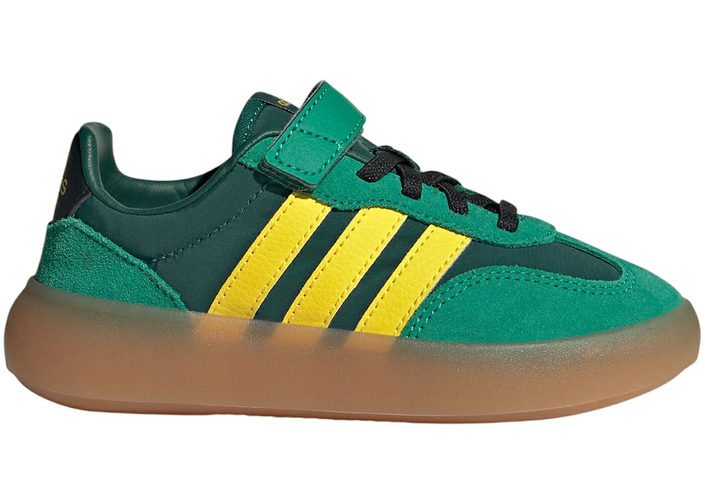 アディダス 緑 グリーン 黄色 イエロー コート ジュニア キッズ ADIDAS BARREDA DECODE COLLEGIATE GREEN YELLOW COURT (PS) / COLLEGIATE GREEN YELLOW COURT ベビー マタニティ スニーカー