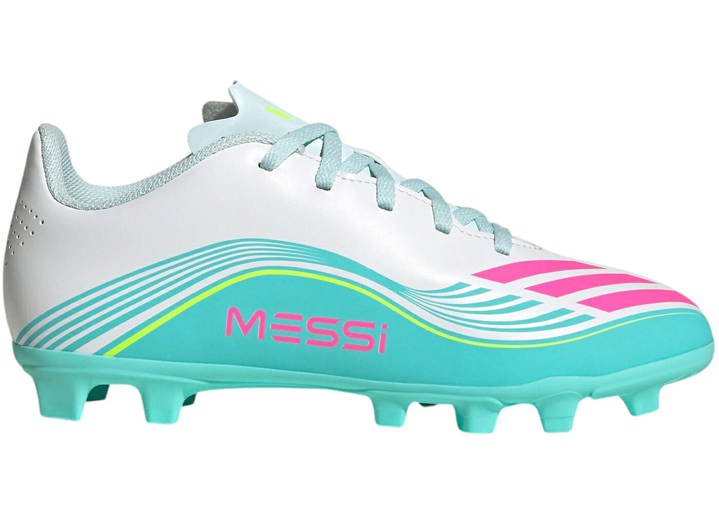 アディダス クラブ 白色 ホワイト ピンク ジュニア キッズ ADIDAS F50 CLUB FG/MG MESSI AURORA RADIANTE PACK (GS) / CLOUD WHITE LUCID PINK FLASH ベビー マタニティ スニーカー 26,780円