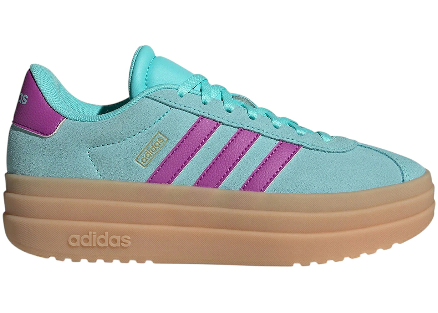 アディダス コート アクア 紫 パープル バースト ジュニア キッズ ADIDAS VL COURT BOLD FLASH AQUA PURPLE BURST GUM (GS) / FLASH AQUA PURPLE BURST GUM ベビー マタニティ スニーカー|スニケス