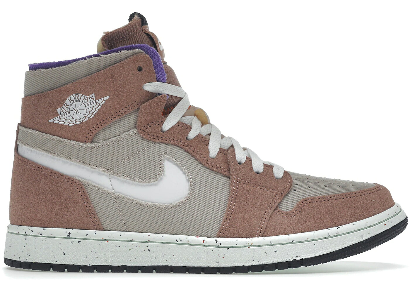 ナイキ ジョーダン ハイ ズーム ローズ スニーカー メンズ JORDAN 1 HIGH ZOOM AIR CMFT FOSSIL STONE / FOSSIL STONE FOSSIL ROSE PSYCHIC