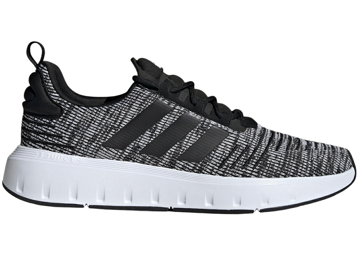 アディダス ラン コア 黒色 ブラック スニーカー メンズ ADIDAS SWIFT RUN OREO / CORE BLACK CORE BLACK CLOUD