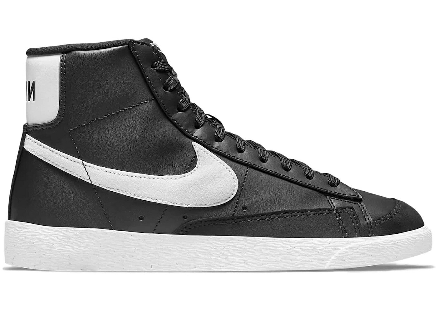 ナイキ ブレイザー ミッド 黒色 ブラック 白色 ホワイト WOMEN'S スニーカー レディース NIKE BLAZER MID 77 NEXT NATURE BLACK WHITE (WOMEN'S) / BLACK WHITE｜スニケス