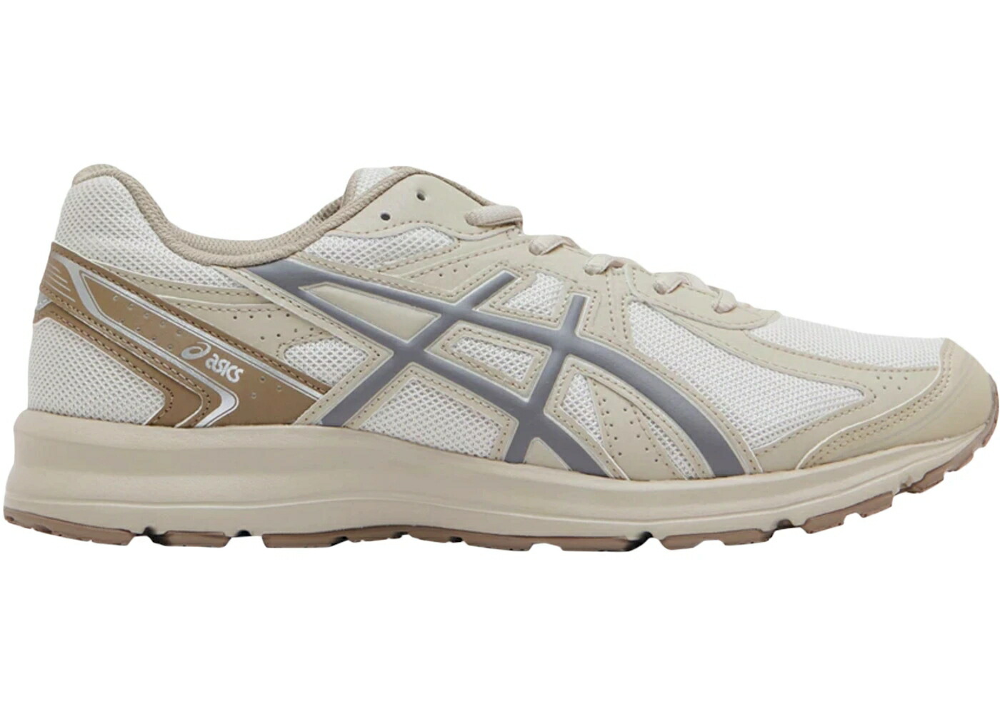 アシックス 灰色 グレー ミッド スニーカー メンズ ASICS JOG 100 S SMU LIGHT GREY / LIGHT GREY MID GREY