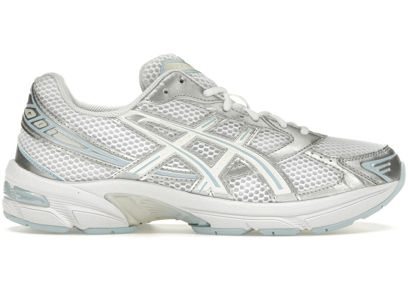 アシックス 白いこと 白いこと 象牙色 青碧 青碧 スニーカー レディース ASICS GEL-1130 WHITE IVORY LIGHT BLUE / WHITE IVORY