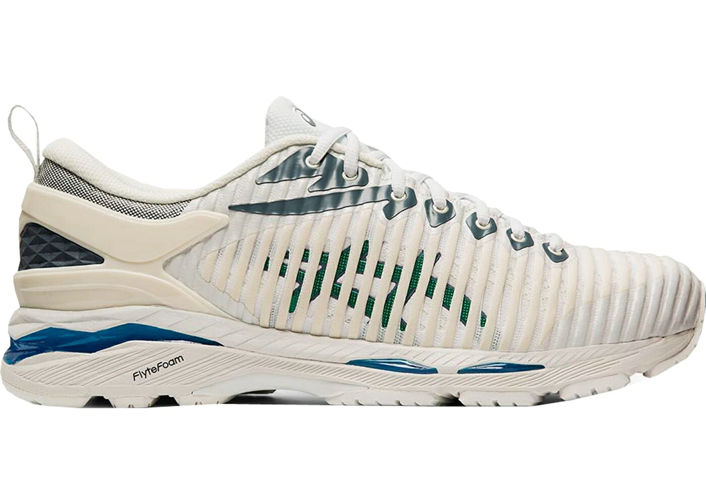 アシックス クール 白色 ホワイト 緑 グリーン 青色 ブルー スニーカー メンズ ASICS GEL-DELVA 1 KIKO KOSTADINOV COOL MIST / WHITE GREEN BLUE