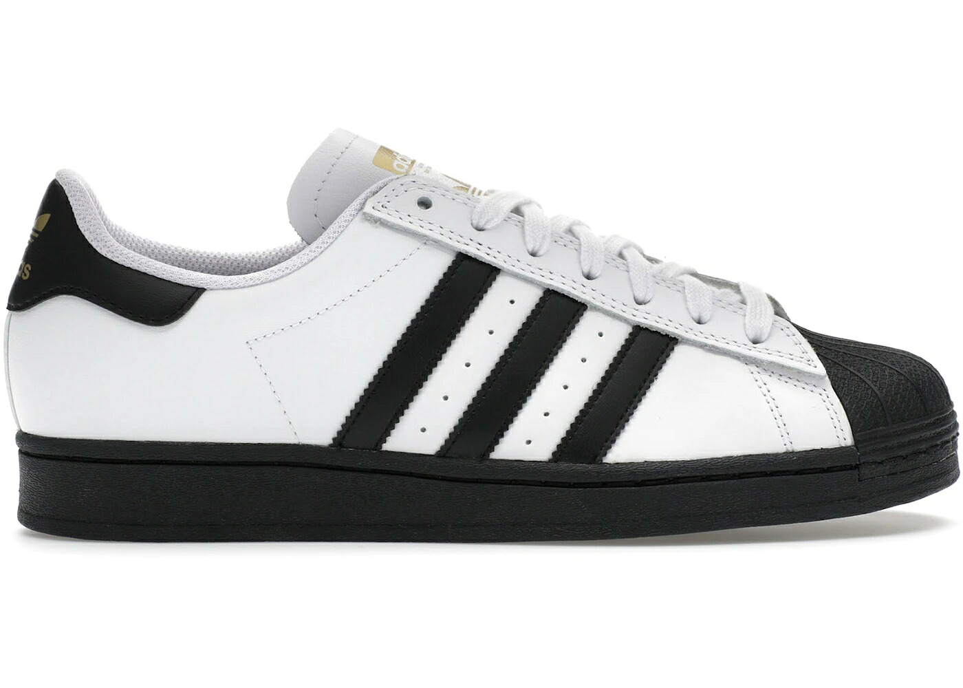 アディダス スーパースター 白色 ホワイト コア 黒色 ブラック スニーカー メンズ ADIDAS SUPERSTAR ADV CLOUD WHITE CORE BLACK / CLOUD WHITE CORE BLACK CORE