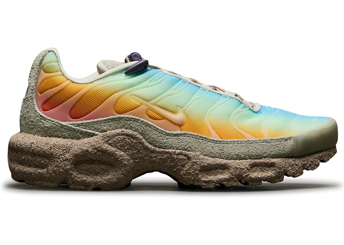 ナイキ マックス 白いこと 白いこと エアマックスプラス スニーカー レディース NIKE AIR MAX PLUS SANDY SUNSET / MULTI COLOR WHITE HEMP EARTH SEA