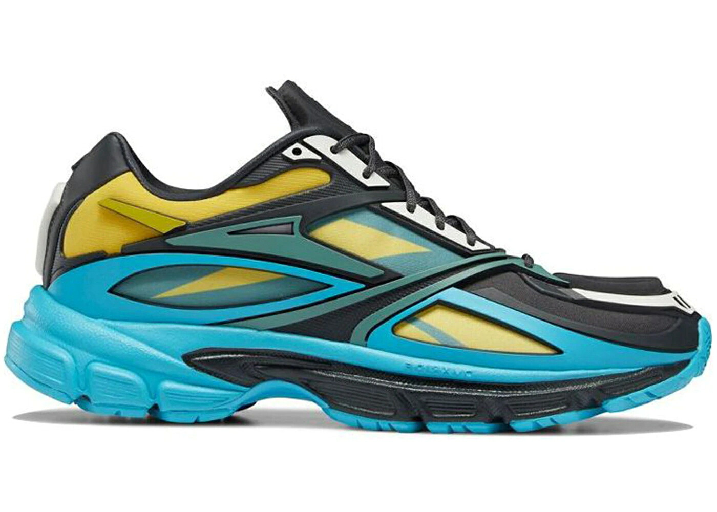 リーボック プレミアム モダン 青色 ブルー 灰色 グレー スニーカー メンズ REEBOK PREMIER ROAD MODERN DARK HYPER / LEMON PEPPER DASH BLUE COLD GREY｜スニケス