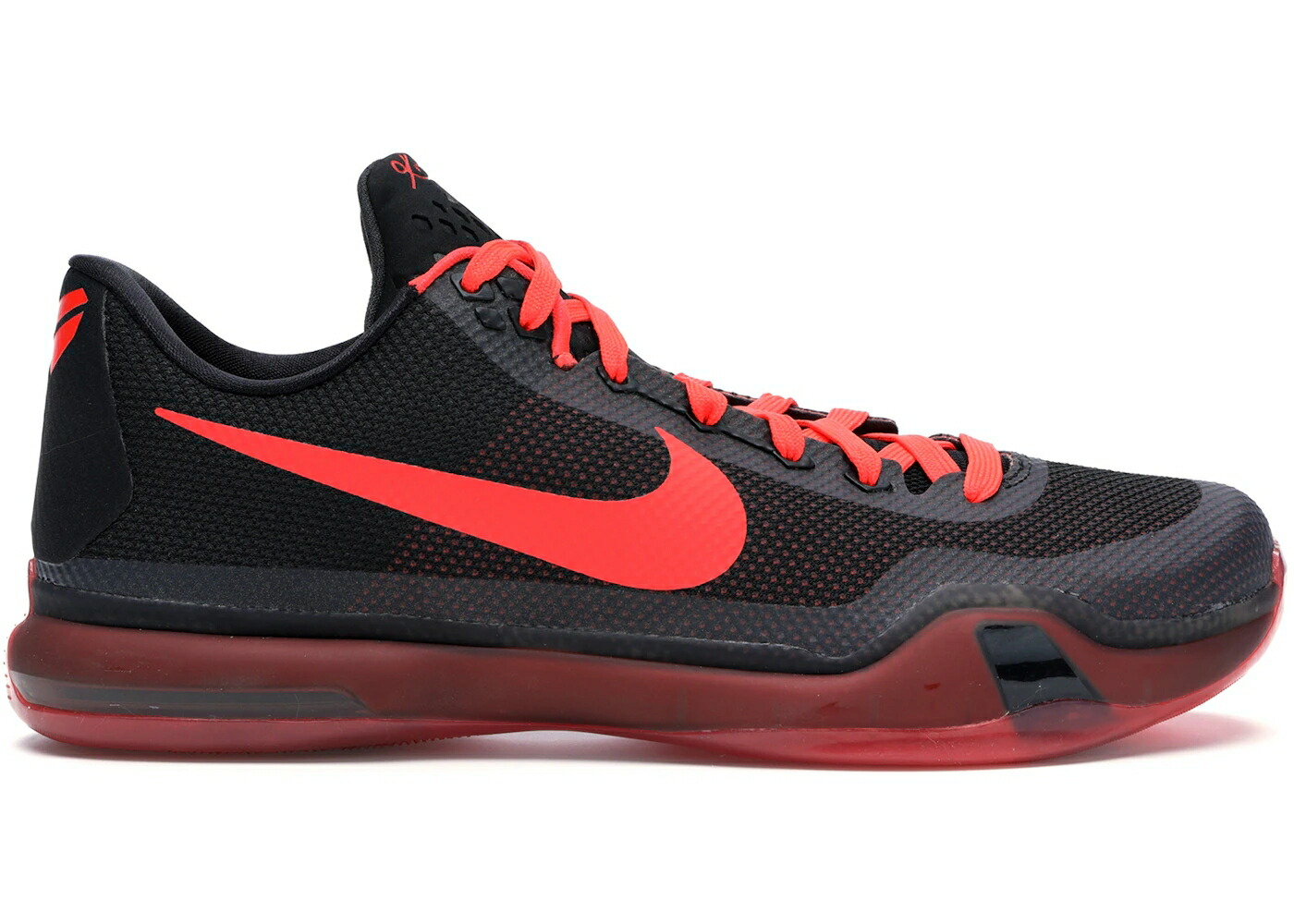 ナイキ コービー クリムゾン 黒いこと 黒いこと スニーカー メンズ NIKE KOBE 10 BRIGHT CRIMSON / BLACK BRIGHT CRIMSON BLACK