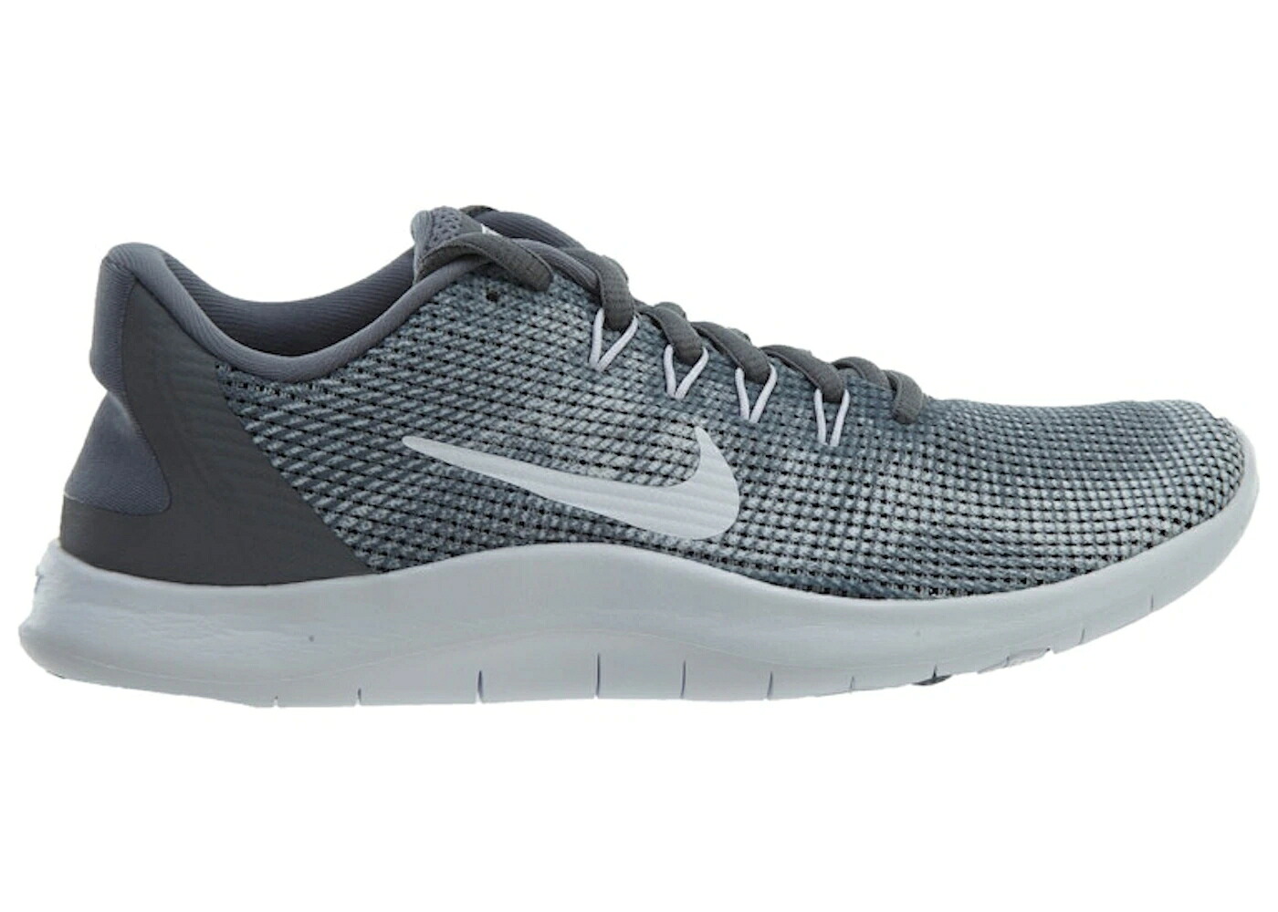 ナイキ 冷やりとした 薄墨色 薄墨色 白いこと 白いこと WOMEN\u0027S スニーカー レディース NIKE FLEX 2018 RN COOL GREY WHITE (WOMEN\u0027S) / COOL GREY WHITE