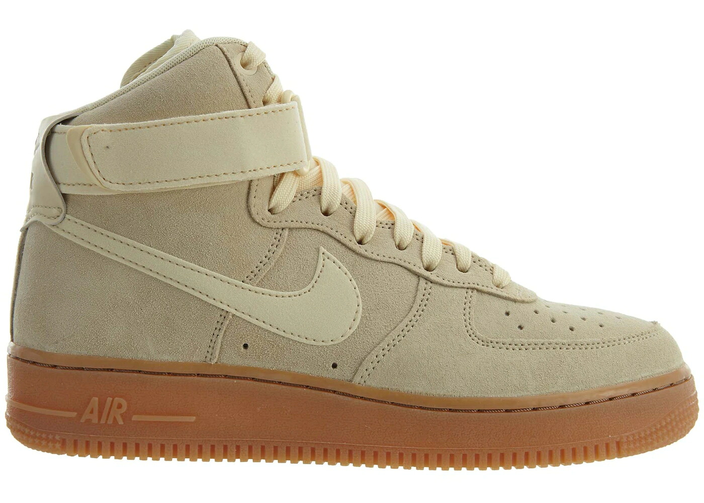 ナイキ ハイ スエード スウェード 茶色 ブラウン エアフォース '07 スニーカー メンズ NIKE AIR FORCE 1 HIGH LV8 SUEDE MUSLIN GUM MEDIUM BROWN / MUSLIN MUSLIN GUM MEDIUM BROWN｜スニケス