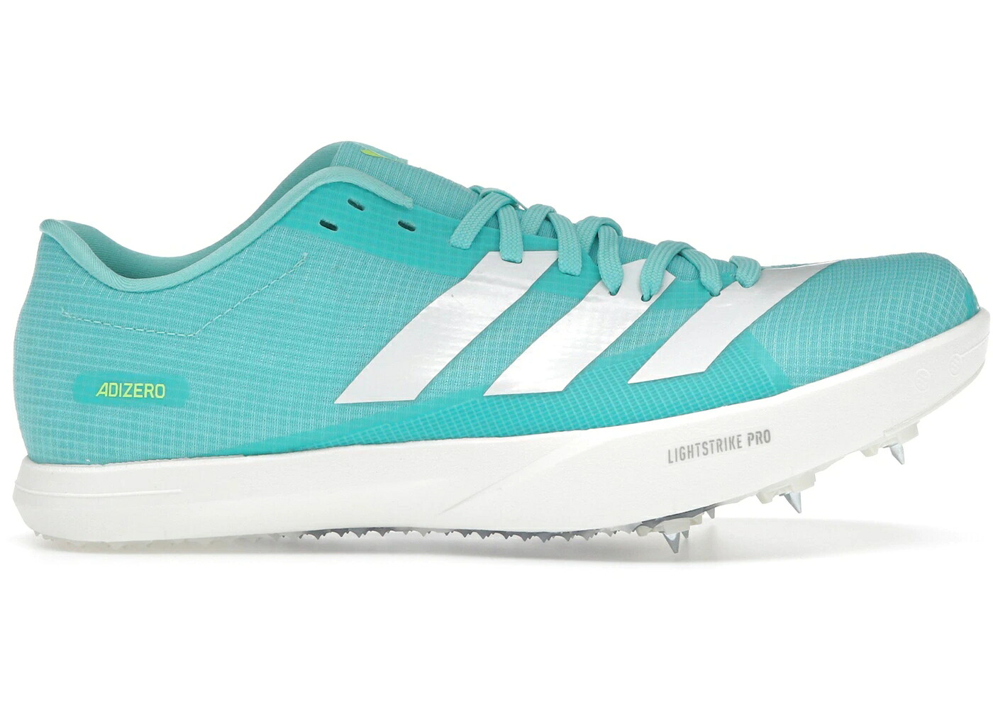 アディダス アディゼロ アクア 絶無 スニーカー メンズ ADIDAS ADIZERO LJ FLASH AQUA ZERO METALIC LUCID LEMON / FLASH AQUA ZERO METALIC LUCID