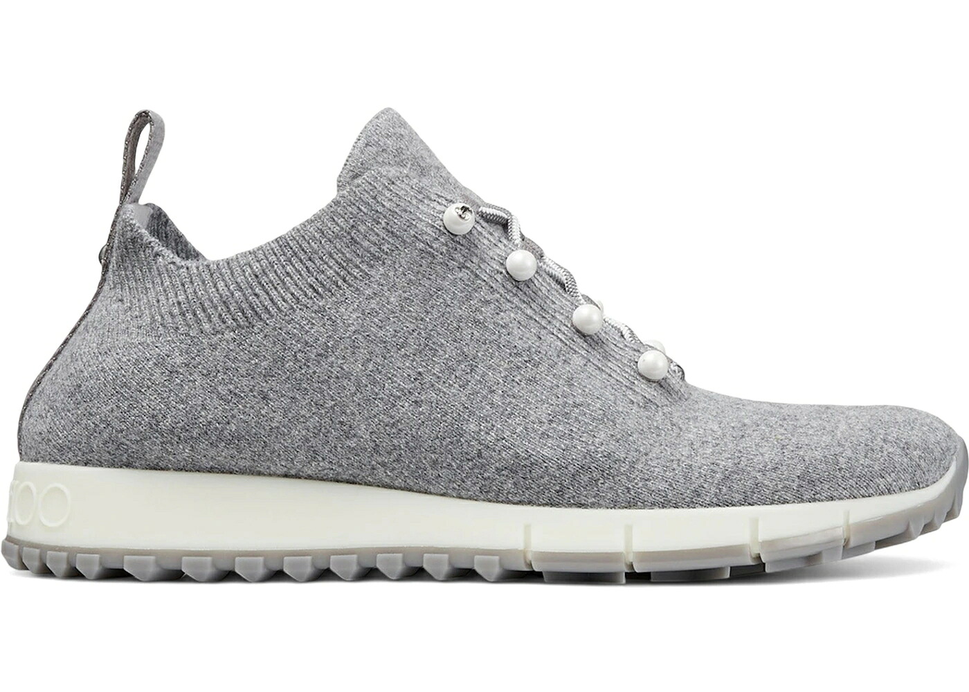 ジミーチュウ ニット スニーカー スニーカー WOMEN'S レディース JIMMY CHOO JIMMY CHOO VELES CASHMERE KNIT TRAINERS ASH MIX (WOMEN'S) / ASH MIX