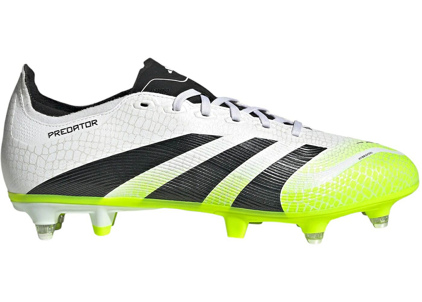 アディダス プレデター 白色 ホワイト コア 黒色 ブラック スニーカー メンズ ADIDAS PREDATOR LEAGUE SG CLOUD WHITE CORE BLACK LUCID LEMON / CLOUD WHITE CORE BLACK LUCID