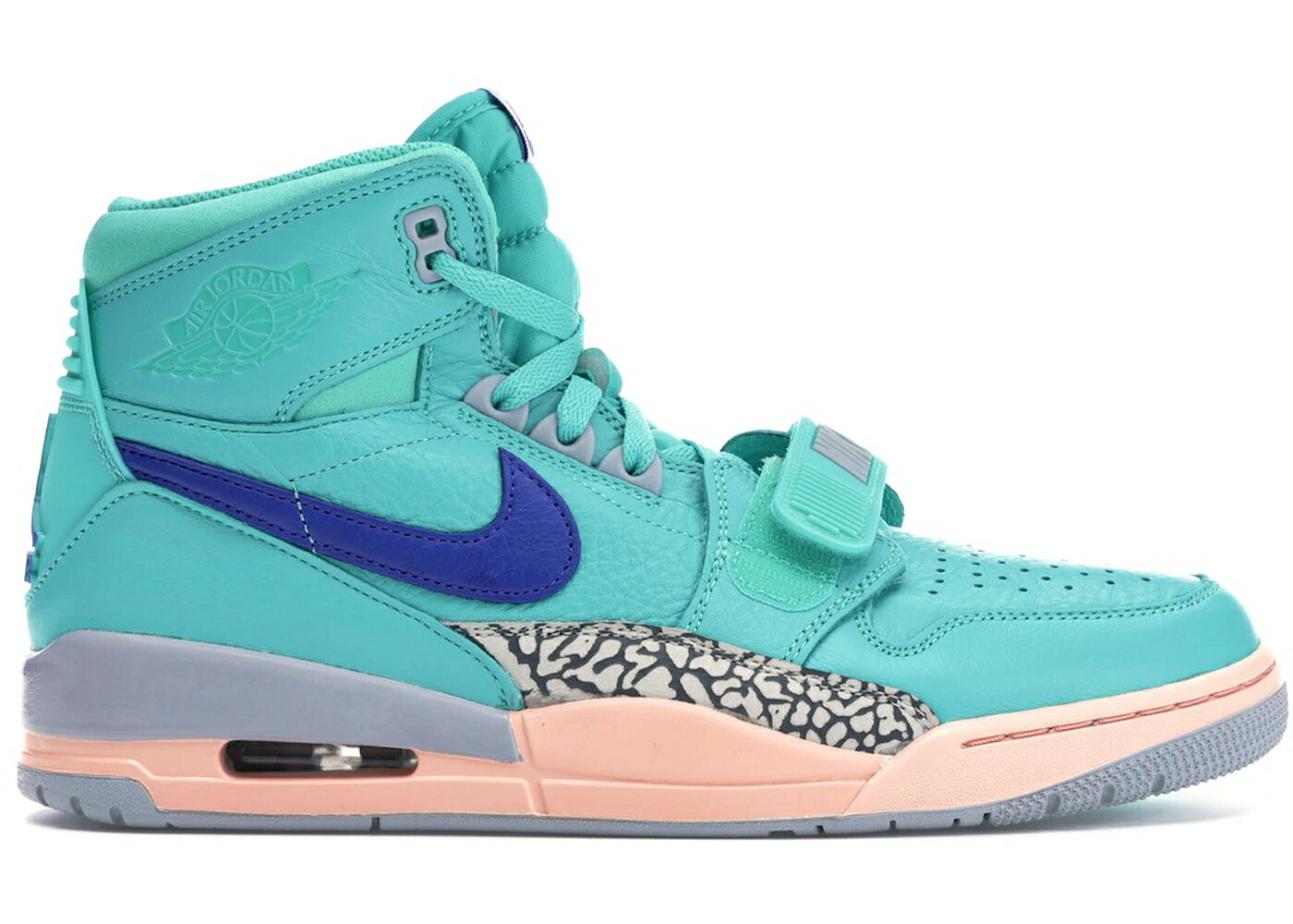 ナイキ ジョーダン レガシー 翡翆 ジェード 青味 青み スニーカー メンズ JORDAN LEGACY 312 HYPER JADE / HYPER JADE BRIGHT BLUE