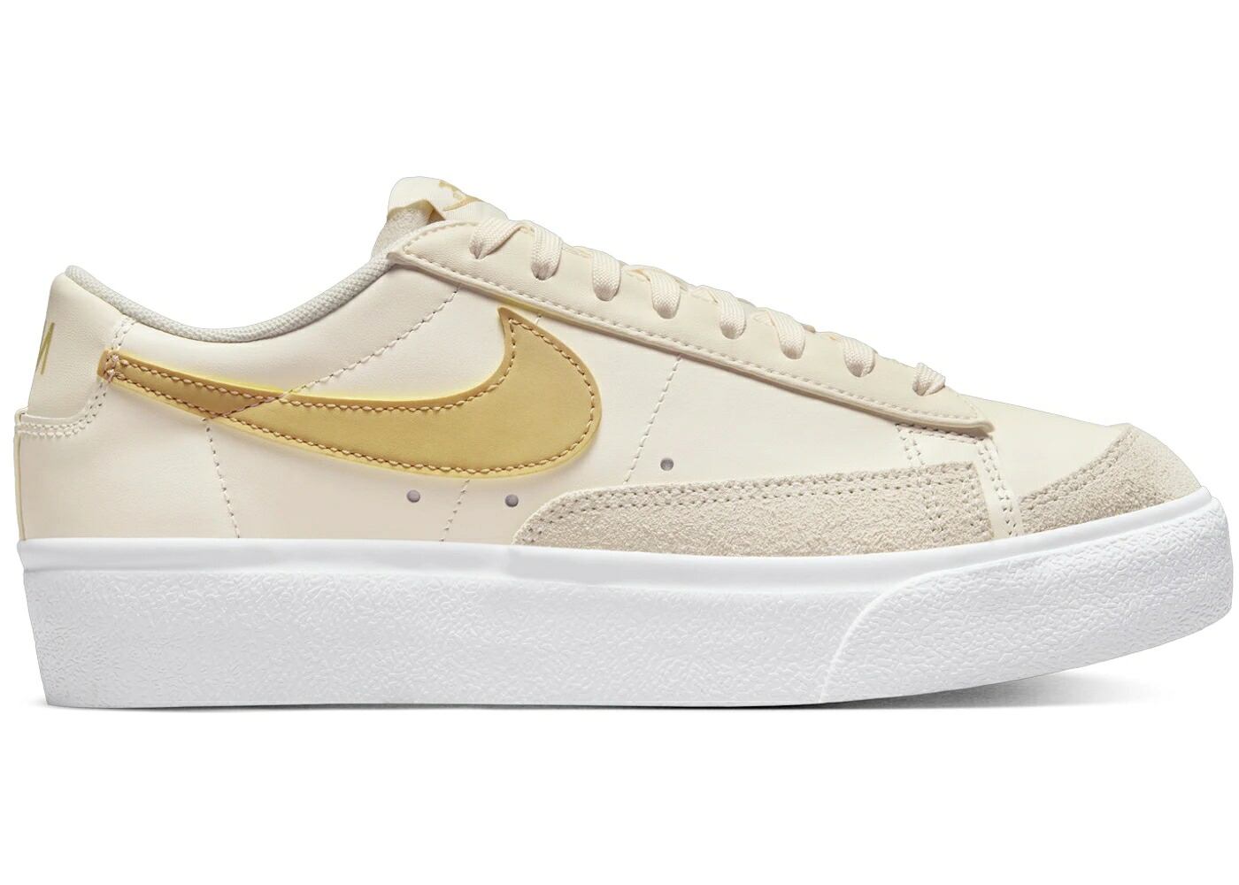 ナイキ ブレイザー 象牙色 白いこと 白いこと ゴールド WOMEN\u0027S スニーカー レディース NIKE BLAZER LOW PLATFORM PALE IVORY WHITE SATURN GOLD (WOMEN\u0027S) / PALE IVORY WHITE SATURN GOLD
