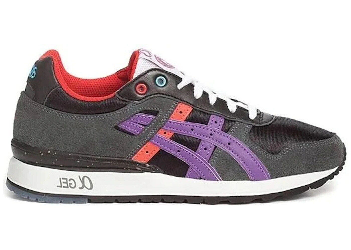 アシックス 黒いこと 黒いこと 紫 パープル 赤 赤いこと スニーカー メンズ ASICS GT-II HANON NORTHERN LIITES / BLACK PURPLE RED