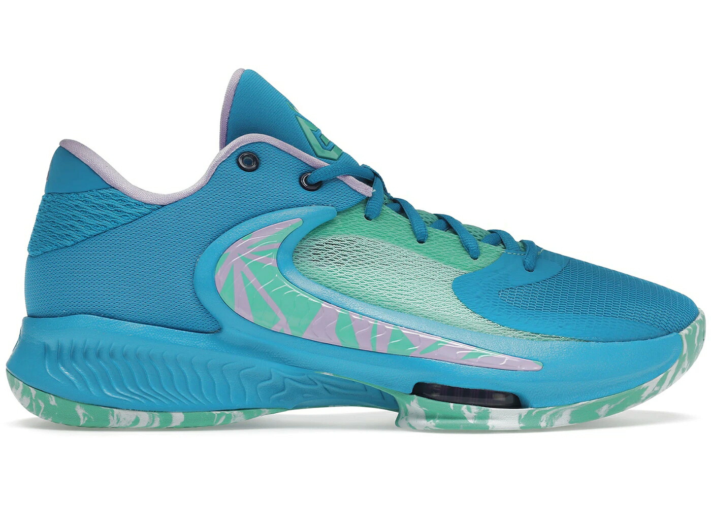 ナイキ 望遠レンズ レーザ 青味 青み 望遠レンズフリーク スニーカー メンズ NIKE ZOOM FREAK 4 BIRTHSTONE / LASER BLUE LIGHT MENTA GLACIER