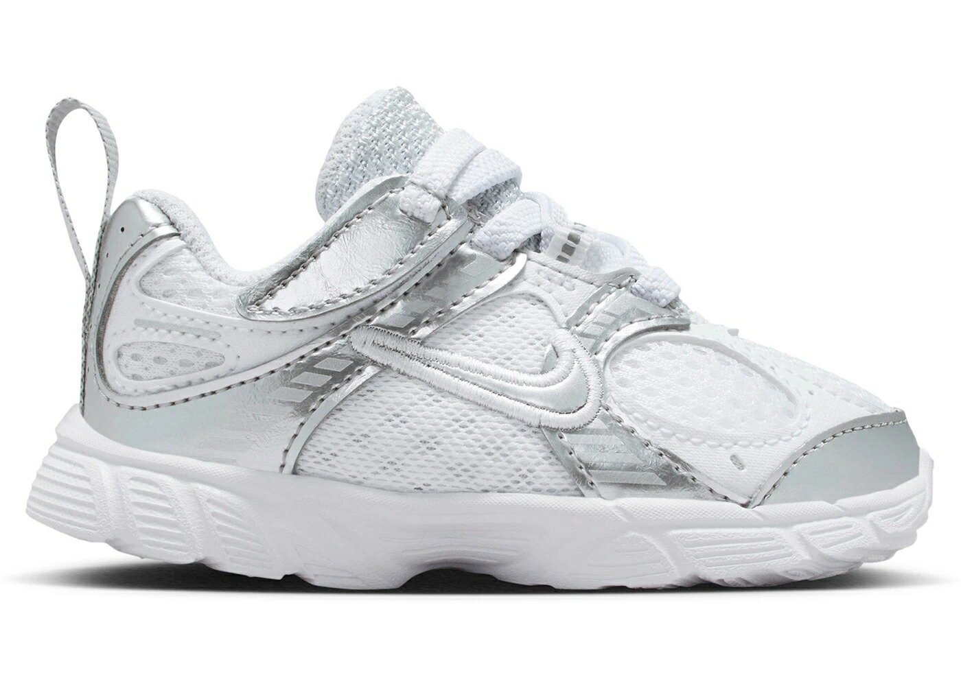 ナイキ 白色 ホワイト ピュア プラチナム 銀色 シルバー ジュニア キッズ NIKE V5 RNR WHITE PURE PLATINUM METALLIC SILVER (TD) / WHITE PURE PLATINUM WHITE
