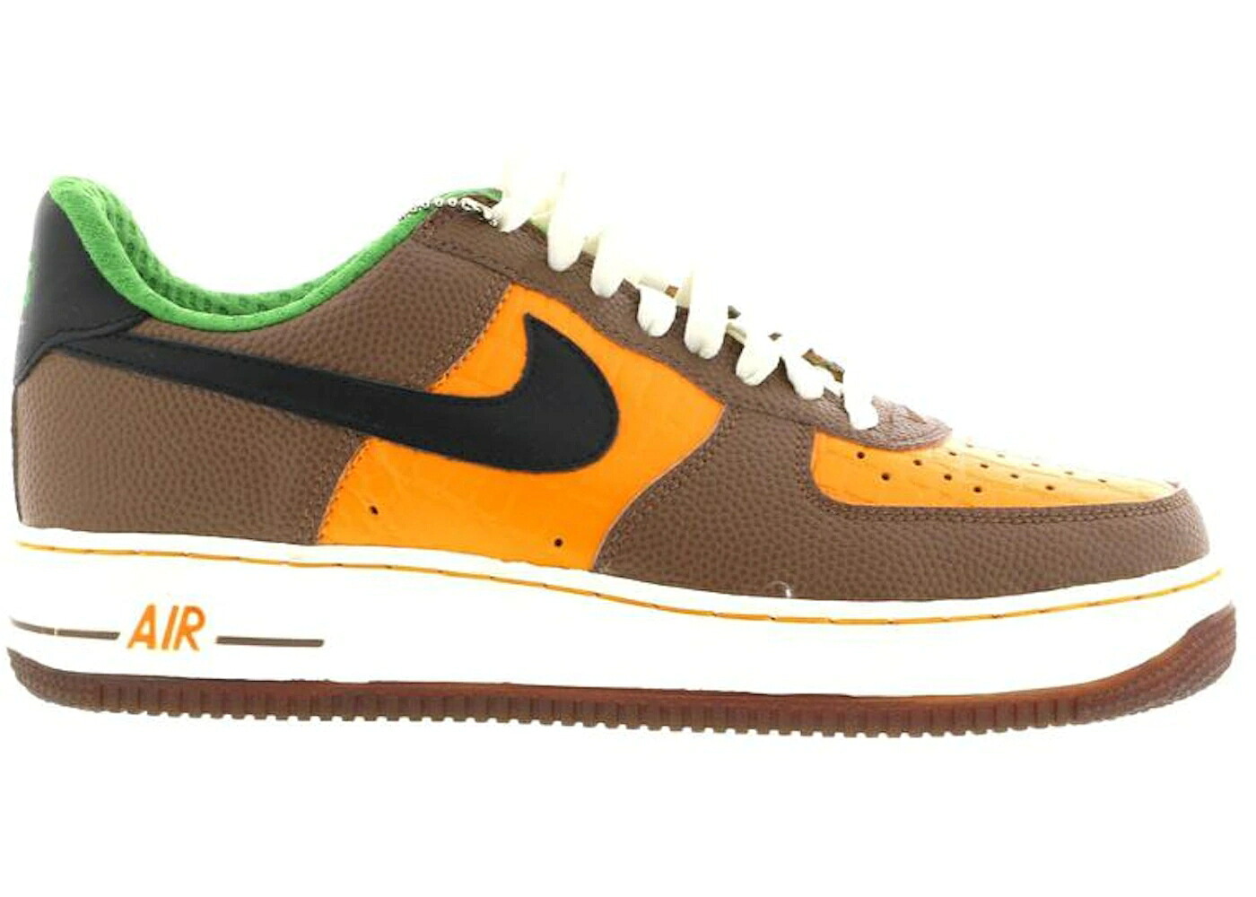 ナイキ ショック 橙 オレンジ 黒色 ブラック エアフォース スニーカー メンズ NIKE AIR FORCE 1 LOW SUPER BOWL / SHOCK ORANGE BLACK BISON