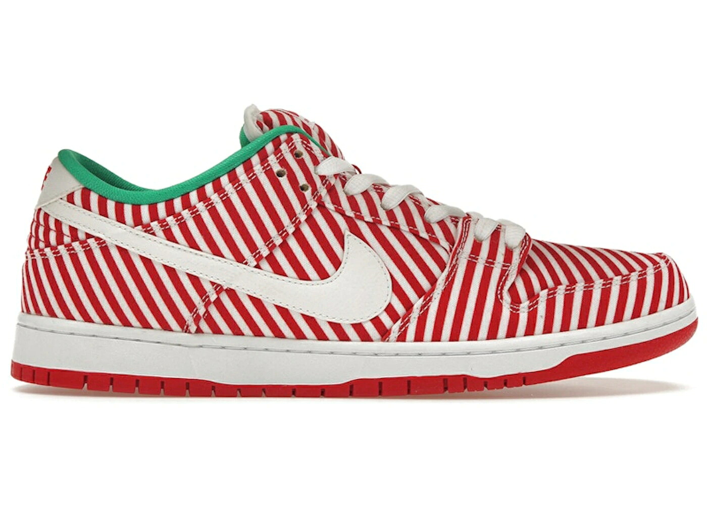 ナイキ エスビー ダンク 赤 レッド スタジアム 緑 グリーン ダンクロー スニーカー メンズ NIKE SB DUNK LOW CANDY CANE / CHALLENGE RED STADIUM GREEN｜スニケス