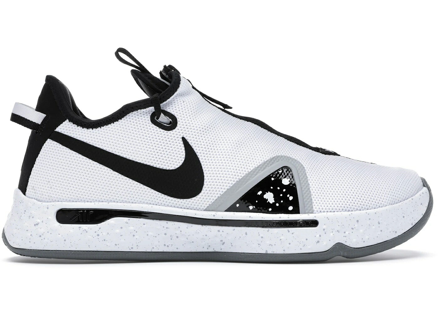 ナイキ 白いこと 白いこと 黒いこと 黒いこと 純然たる プラチナム スニーカー メンズ NIKE PG 4 WHITE BLACK / WHITE BLACK PURE PLATINUM
