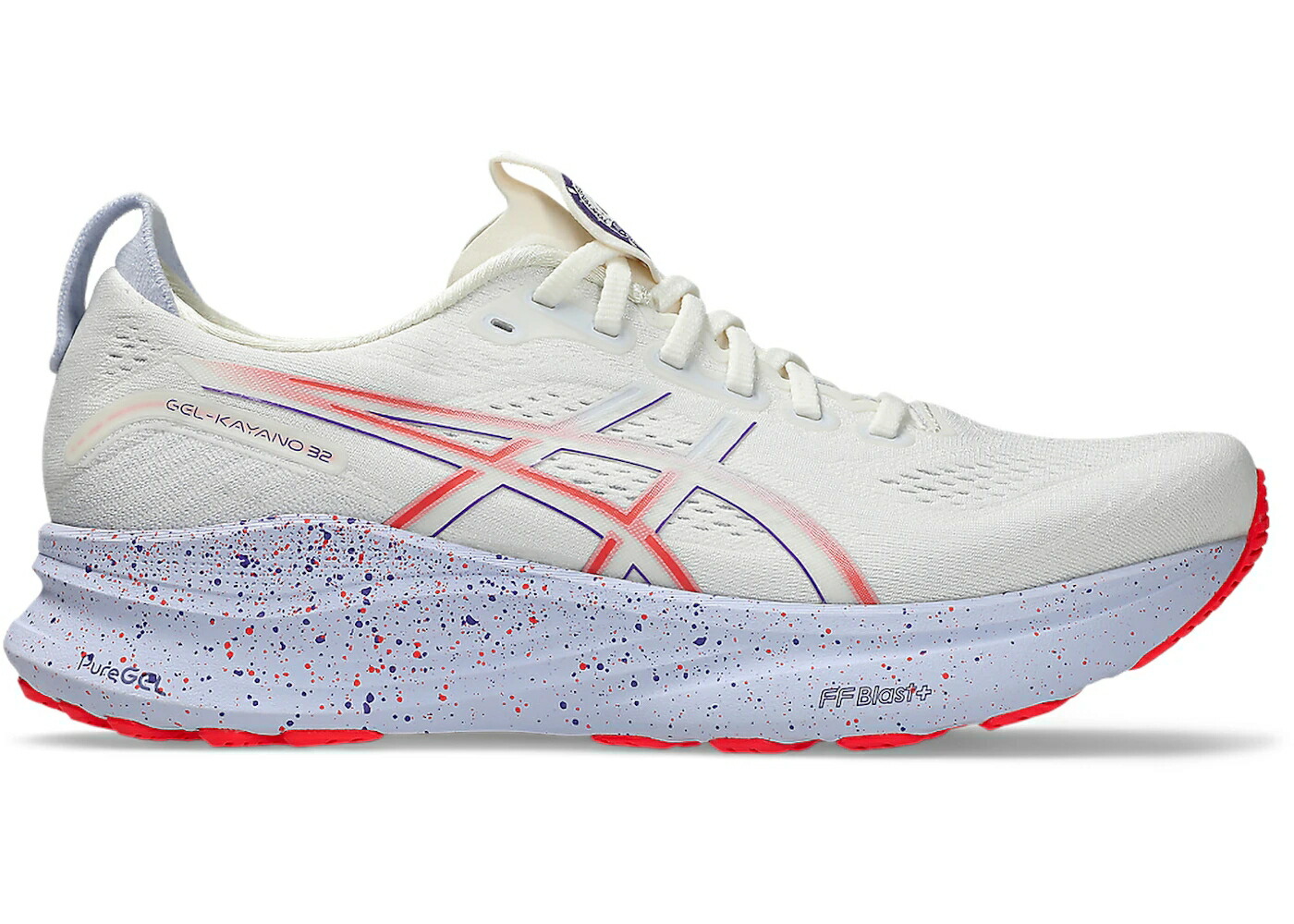 アシックス 皮膚軟化剤 紫 パープル スニーカー メンズ ASICS GEL-KAYANO 32 TOKYO CREAM EDO PURPLE / CREAM EDO PURPLE