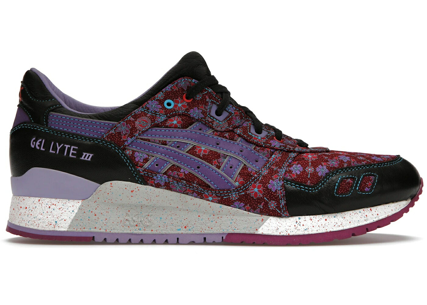アシックス ゲルライト 紫 パープル スニーカー メンズ ASICS GEL-LYTE III LIMITED EDT VANDA / MULTI COLOR PURPLE