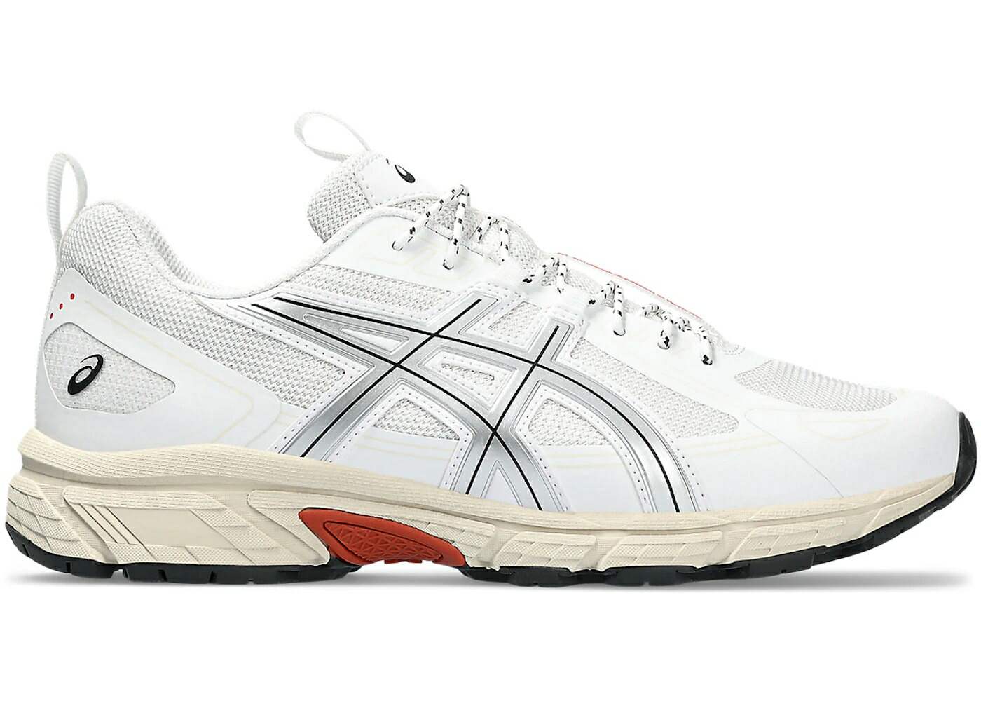 アシックス 白いこと 白いこと 純然たる しろがね色 しろがね色 スニーカー メンズ ASICS GEL-VENTURE 6 NS WHITE PURE SILVER / WHITE PURE SILVER