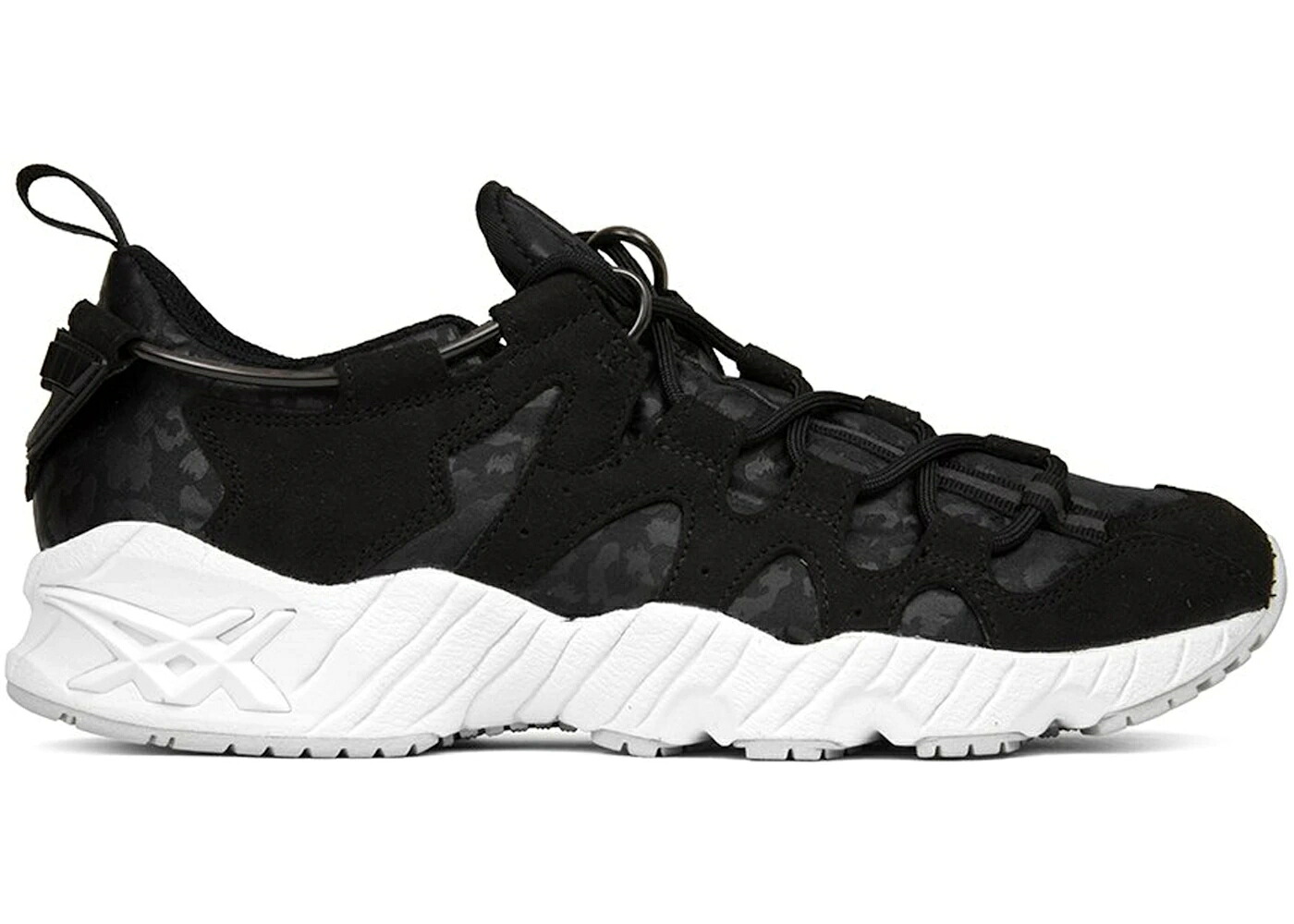 アシックス 黒色 ブラック 白色 ホワイト スニーカー メンズ ASICS GEL-MAI MITA SNEAKERS BLACK WHITE / BLACK WHITE|スニケス