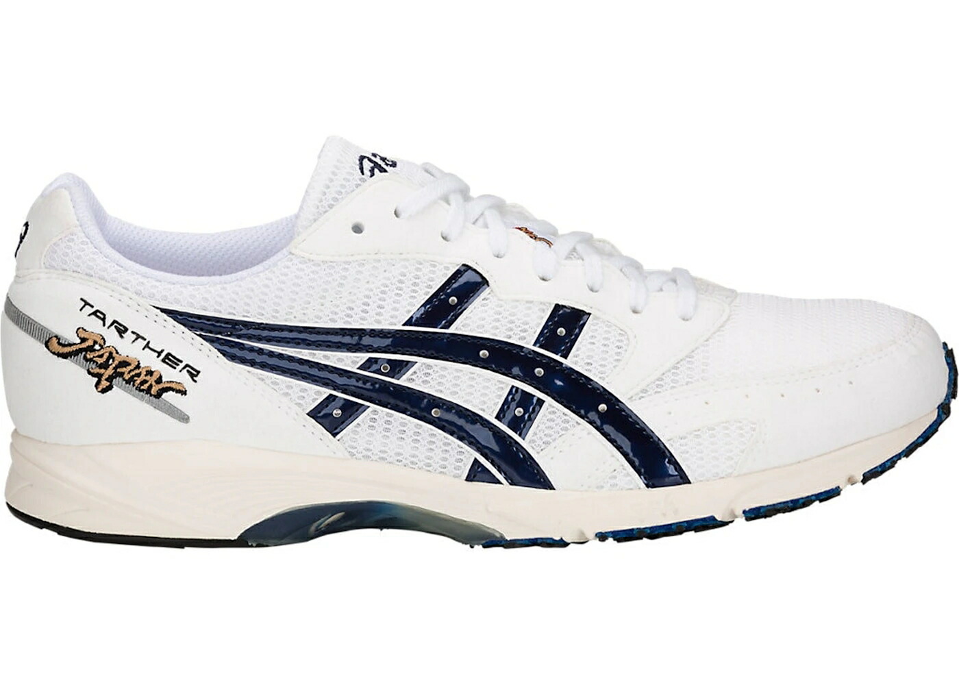 アシックス 白いこと 白いこと 青味 青み スニーカー メンズ ASICS TARTHER JAPAN WHITE BLUE / WHITE BLUE PRINT