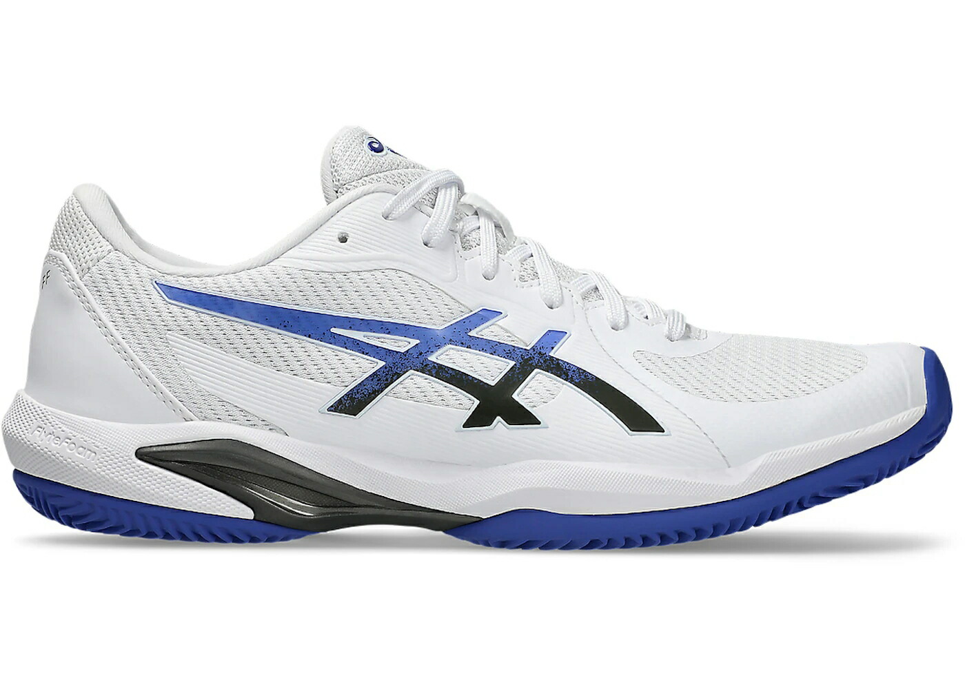 アシックス 白色 ホワイト スニーカー メンズ ASICS SOLUTION SWIFT FF 2 CLAY WHITE DARK COBALT / WHITE DARK COBALT