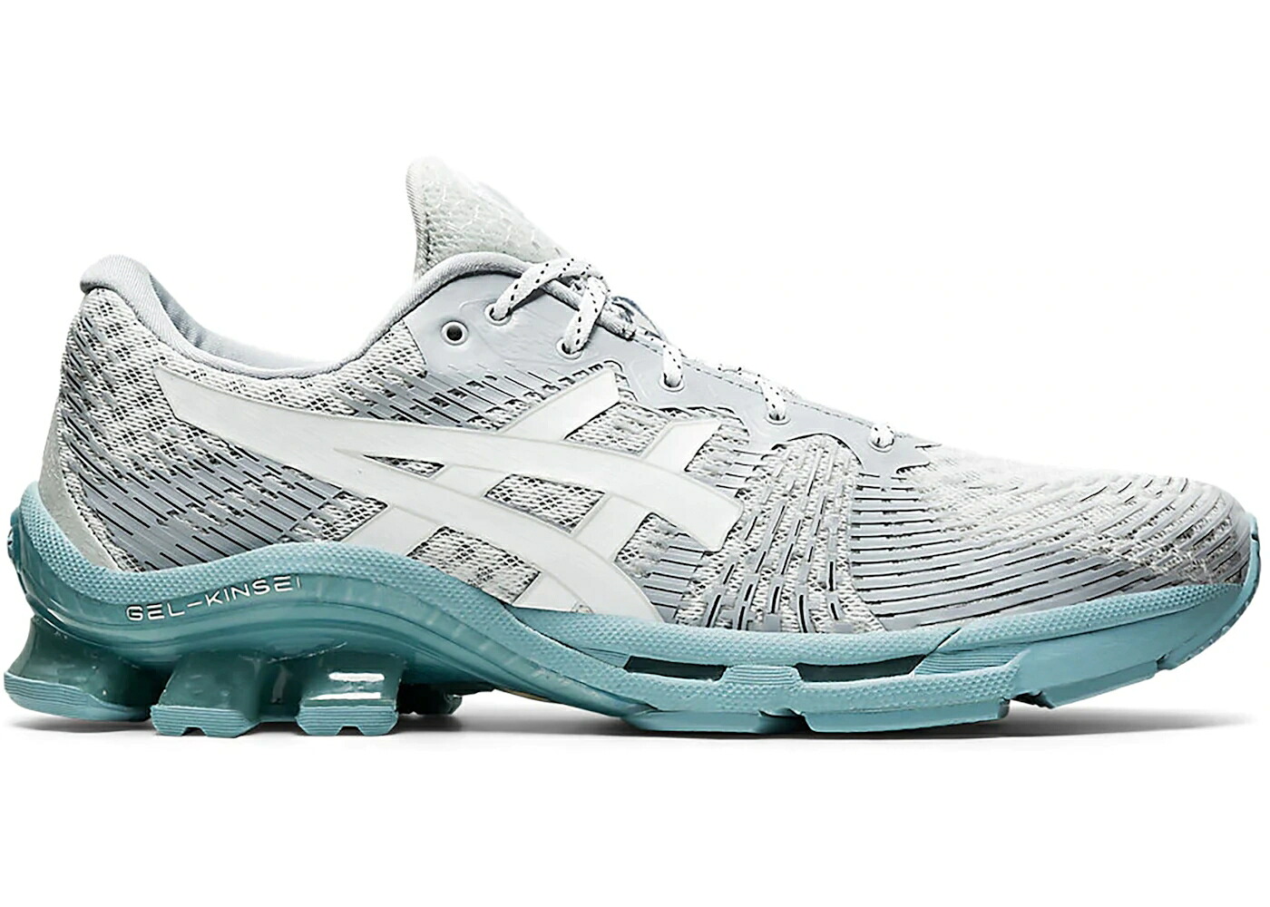 アシックス 灰色 グレー 銀色 スチール スニーカー メンズ ASICS GEL-KINSEI OG GLACIER GREY STEEL / GLACIER GREY LIGHT STEEL|スニケス