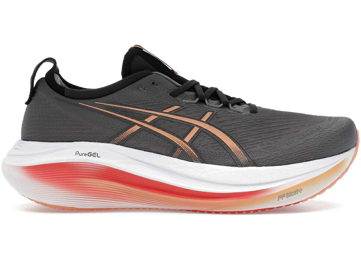 アシックス 炭素 スニーカー メンズ ASICS GEL-NIMBUS 27 CARBON MOJAVE / CARBON MOJAVE
