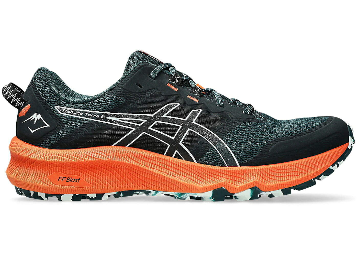 アシックス 緑 グリーン ピュア アクア スニーカー メンズ ASICS TRABUCO TERRA 2 SAXON GREEN PURE AQUA / SAXON GREEN PURE AQUA｜スニケス