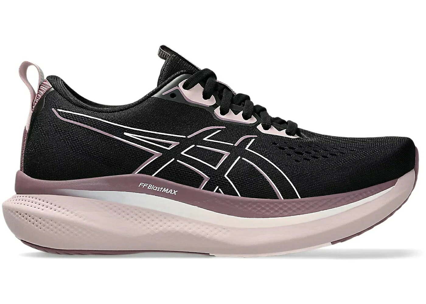 アシックス マックス 黒いこと 黒いこと サクラ色 WOMEN\u0027S スニーカー レディース ASICS GLIDERIDE MAX BLACK PALE PINK (WOMEN\u0027S) / BLACK PALE PINK