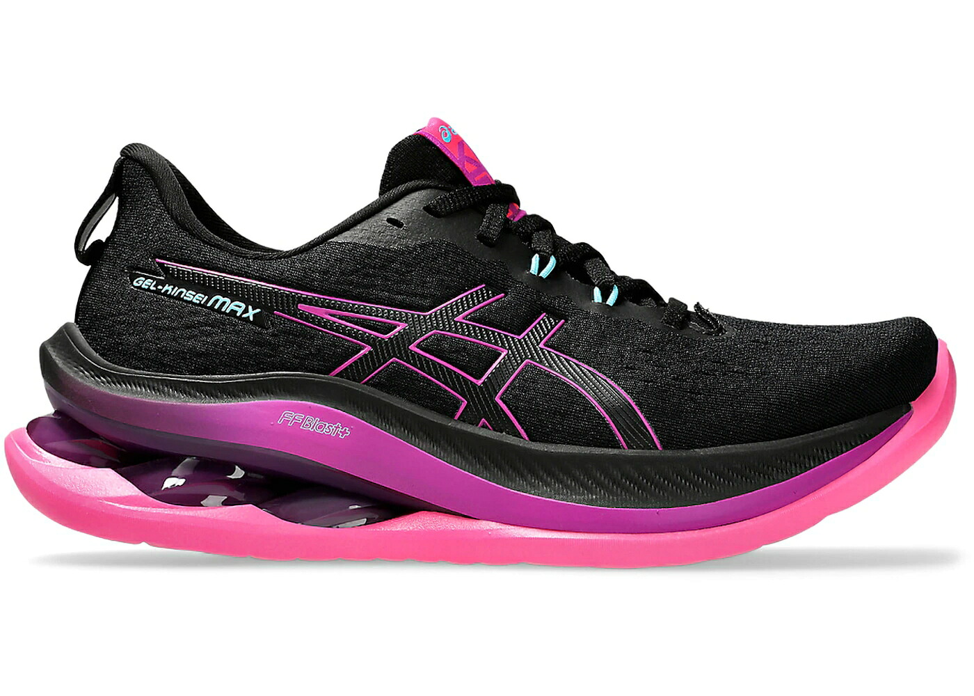 アシックス マックス 黒色 ブラック マジェンタ WOMEN'S スニーカー レディース ASICS GEL-KINSEI MAX BLACK BOLD MAGENTA (WOMEN'S) / BLACK BOLD MAGENTA|スニケス