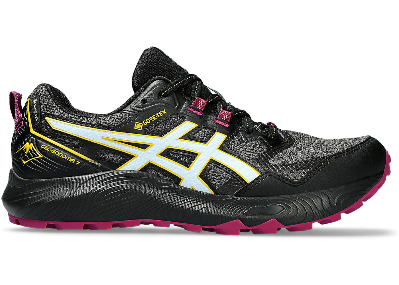 アシックス 黒色 ブラック 青色 ブルー WOMEN'S スニーカー レディース ASICS GEL-SONOMA 7 GTX BLACK LIGHT BLUE (WOMEN'S) / BLACK LIGHT BLUE