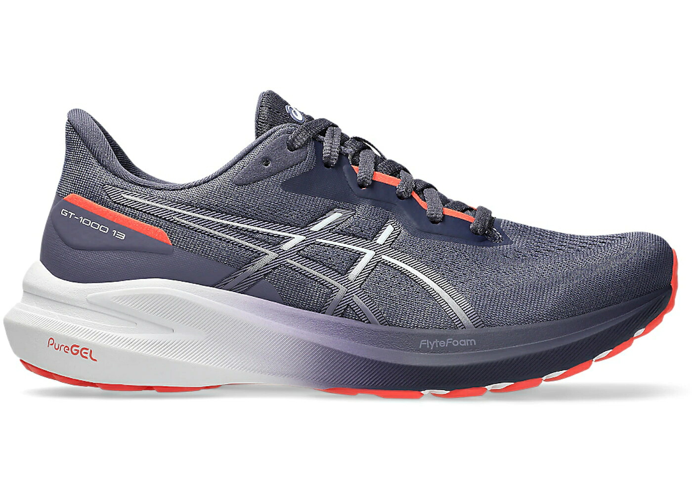 アシックス サー青少年 藍色 インディゴ 白いこと 白いこと WOMEN\u0027S スニーカー レディース ASICS GT-1000 13 INDIGO FOG WHITE (WOMEN\u0027S) / INDIGO FOG WHITE
