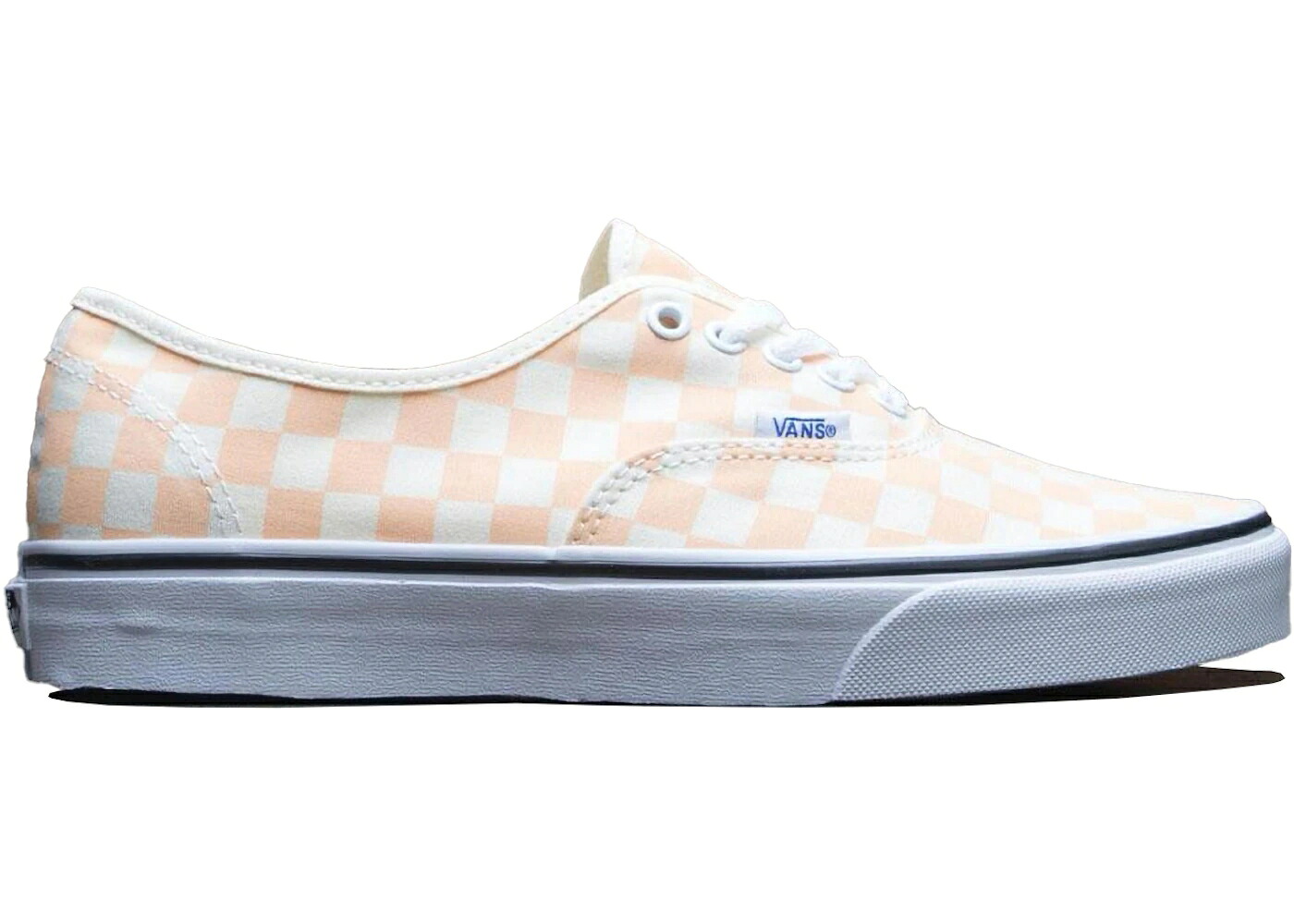 ヴァンズ バンズ オーセンティック サクラ色 スニーカー メンズ VANS AUTHENTIC PINK PEACH APRICOT CHECKERBOARD / PINK PEACH APRICOT